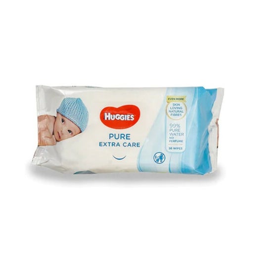 Huggies Pure Extra Care Wipes 56uds
