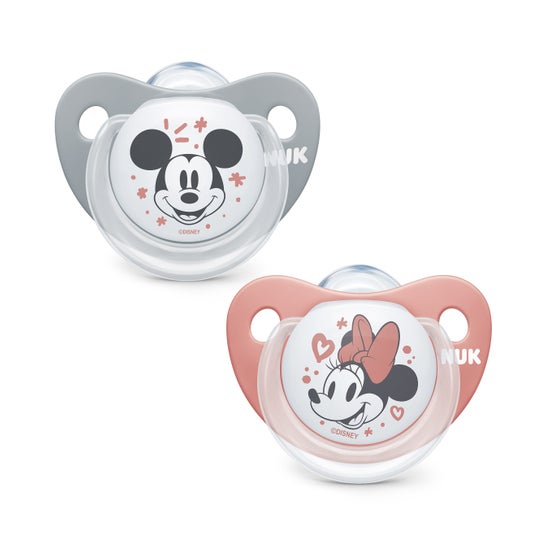 Nuk™ Sucette Mickey Mouse Silicone T2 1 u.
