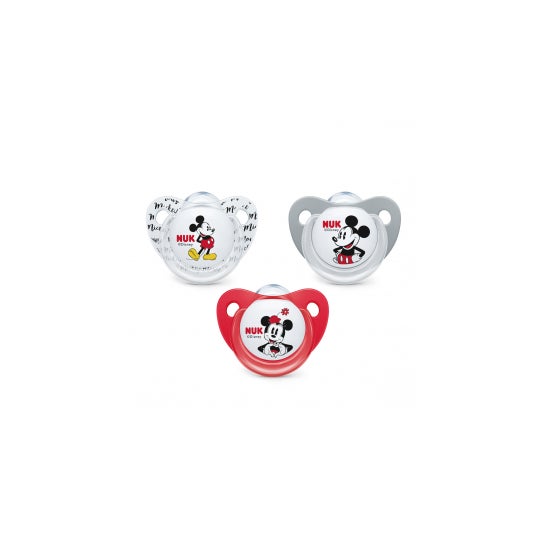 Nuk™ Sucette Mickey Mouse Silicone T2 1 u.