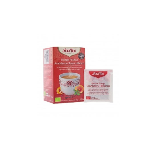 Yogi Thé énergie positive myrtilles 17 sachets