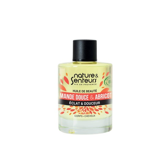 Nature & Senteurs Huile De Beauté Bio Amande Douce Abricot 50ml