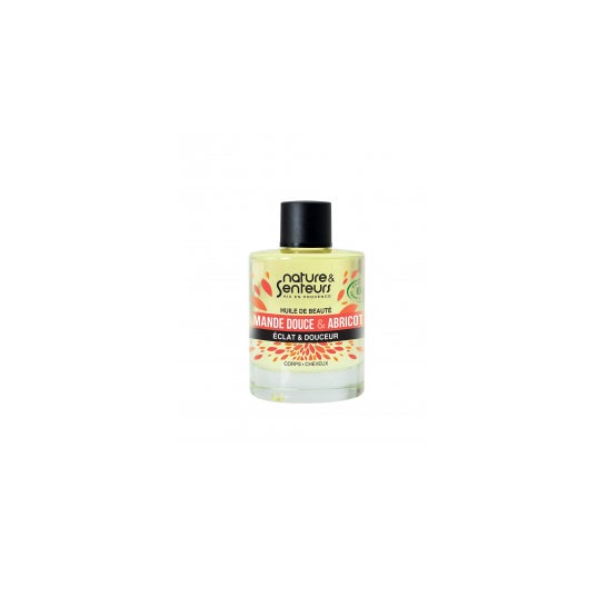 Nature & Senteurs Huile De Beauté Bio Amande Douce Abricot 50ml