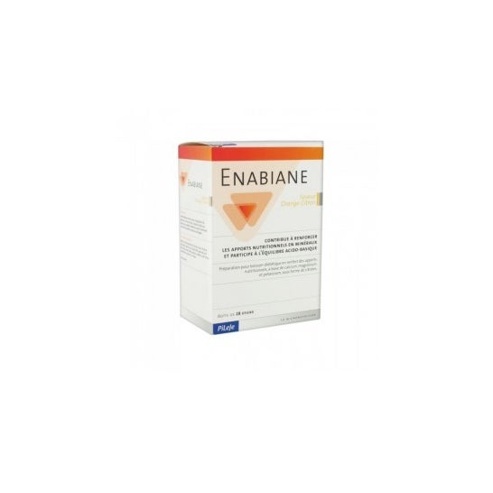Enabiane Citron Orange Enabiane 28 bâtonnets