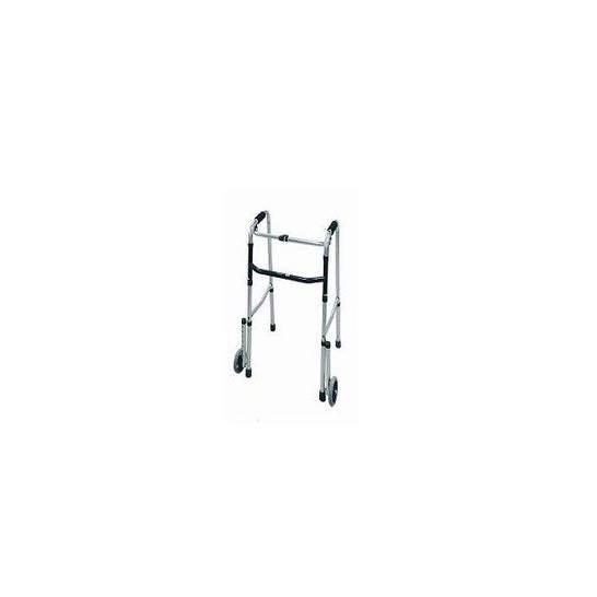 Cadre de marche Prim en aluminium fixe avec roues U69 1ud