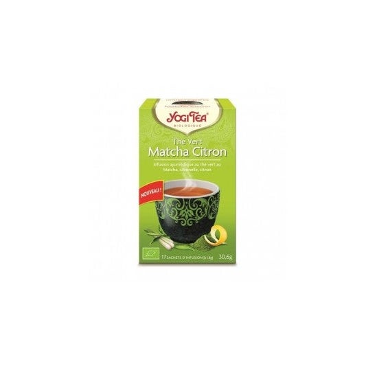 Yogi Tea Infusion Thé Vert Matcha Citron Bio, 17 sachets - Boutique en  ligne Ecco Verde