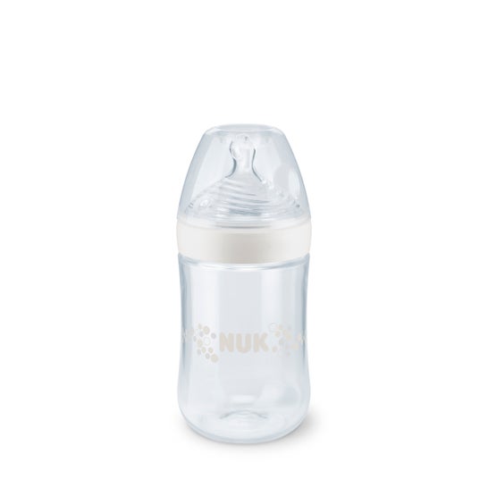Nuk Nature Sense 260ml Bouteille en silicone 0-6 M