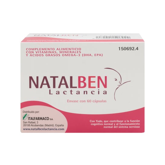 Natalben Allaitement 60 Capsules