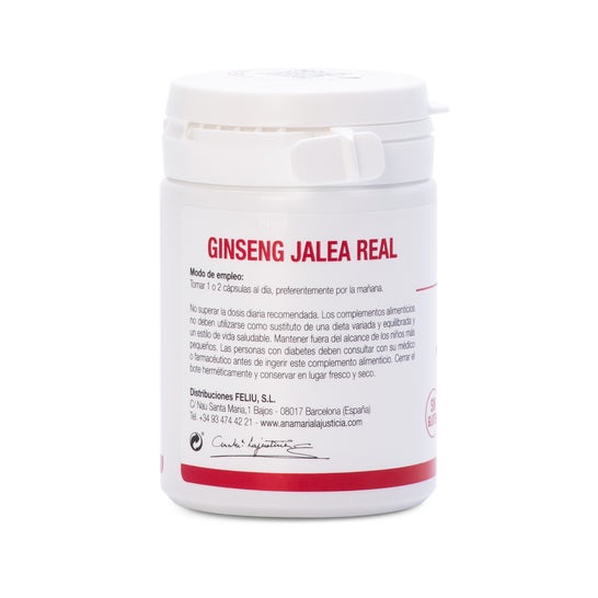 Ana Maria Lajusticia Ginseng et Gelée royale 60 capsules.