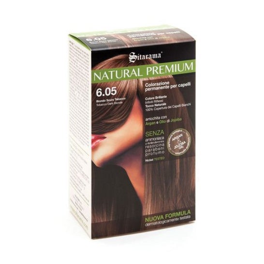 Sitarama Natural Premium 6,05 Teinture Cheveux Blonde 1ut