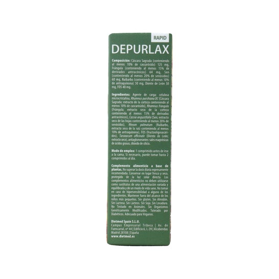 Dietmed Depurlax Rapid 30 Comprimés