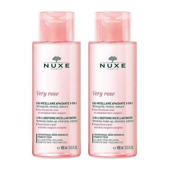 Nuxe Very Rose Eau Micellaire Apaisante 3En1 2x400ml