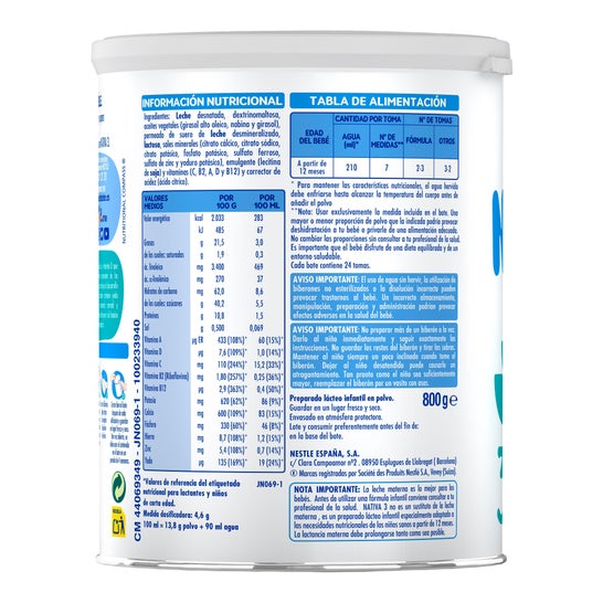 Nestlé Nativa™ 3 800g.