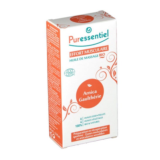 Puressentiel Effort Musculaire Huile de Massage Bio 100ml