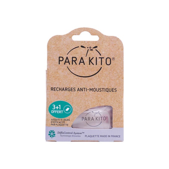 Para'Kito Set Recharge Bracelet Anti Moustiques 4uts