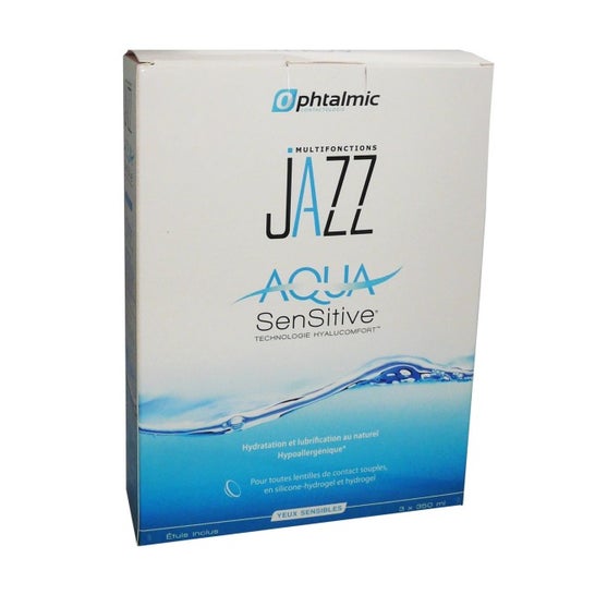 Ophtalmic Jazz Aqua Sensitive Solution Multifonctionnelle 3x350ml