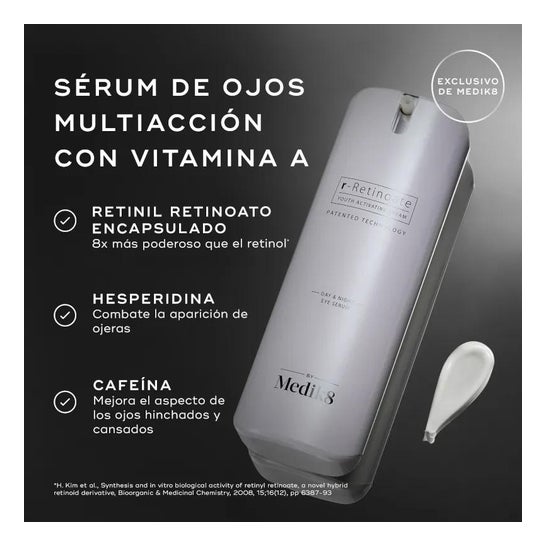 Medik8 R-Retinoate Day & Night Eye Serum 15ml Medik8 R-Retinoate Day & Night Eye Serum 15ml