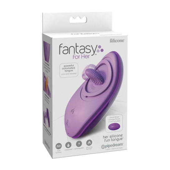 Fantasy For Her Stimulating Tongue Her Silicone Fun Tongue 1 pièce