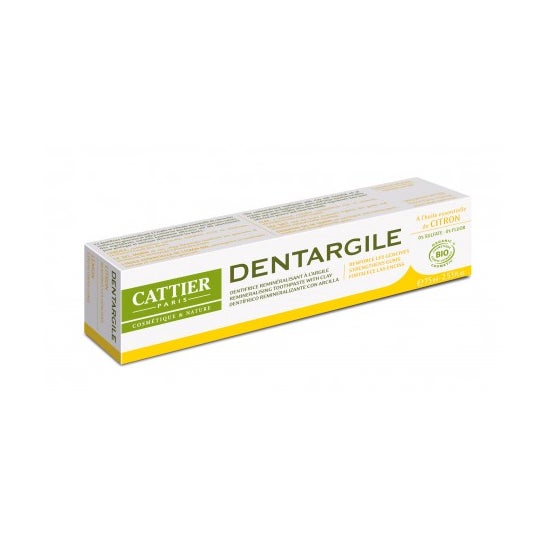 Cattier Dentargile Dentifrice Citron 75 ml