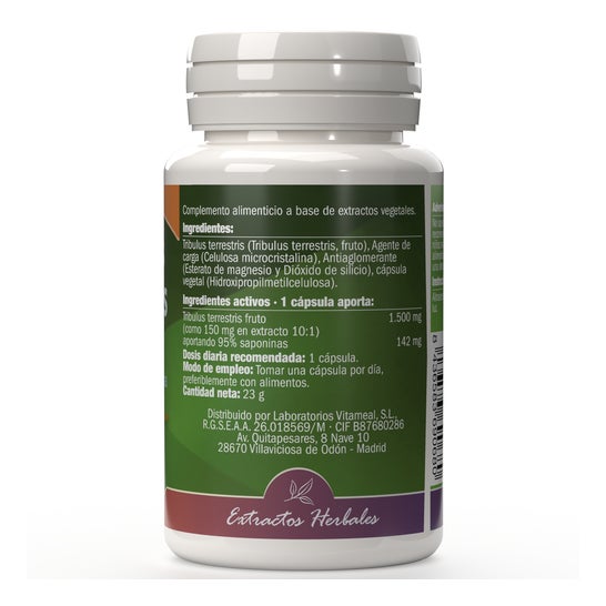 NaturBite Tribulus Terrestris 500mg 95 % Saponines 60 Gélules