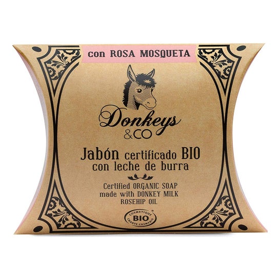 Donkeys & Co Savon Rose Musque 100g