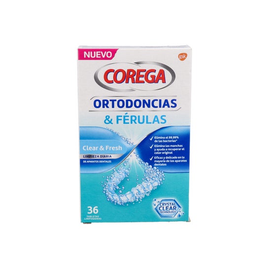 Corega Orthodontics 36 comprimés
