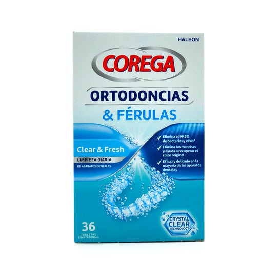 Corega Orthodontics 36 comprimés