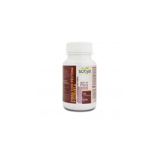 Sotya Fibre avec Plum et Pectine 600mg 125comp 125comp