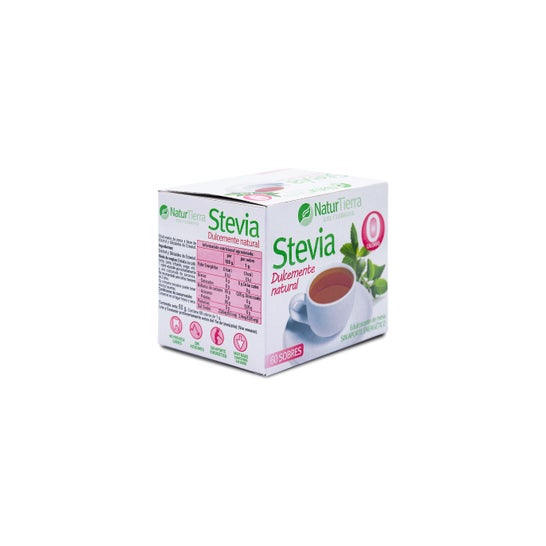 Naturtierra Stevia Sweetener 60 Enveloppes