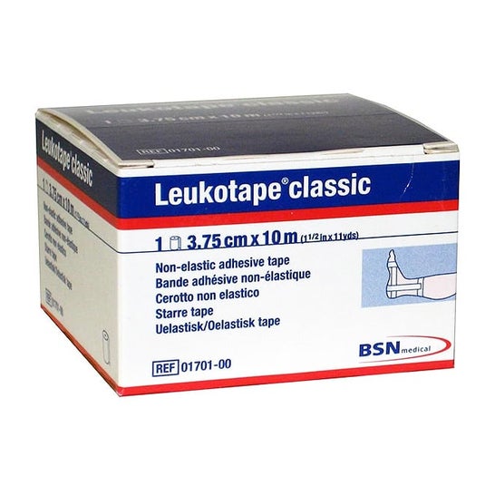 Leukotape™ Leukotape™ Leukotape™ Bandage d'immobilisation inélastique Cassic inélastique 10mx3,75cm