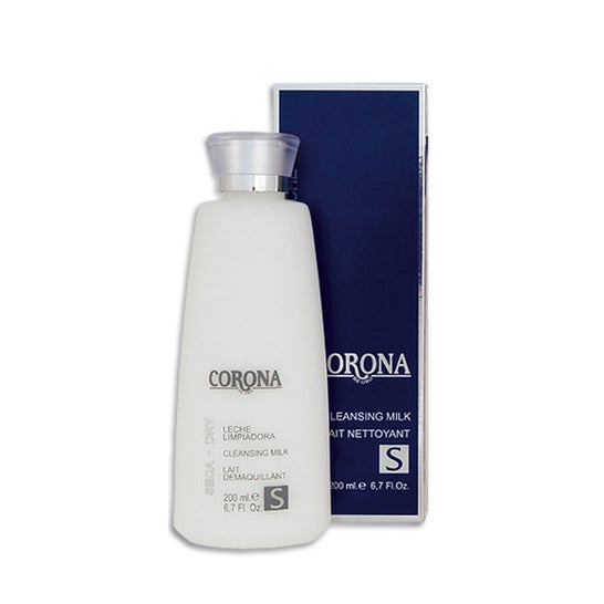 Corona De Oro Lait nettoyant pour le visage pour les peaux sèches 200ml