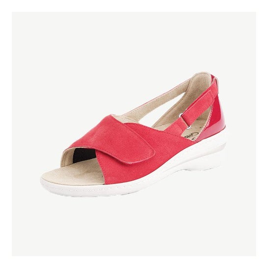 Gibaud Podogib Spezia Chaussure Femme Rouge Taille 39 1 Paire