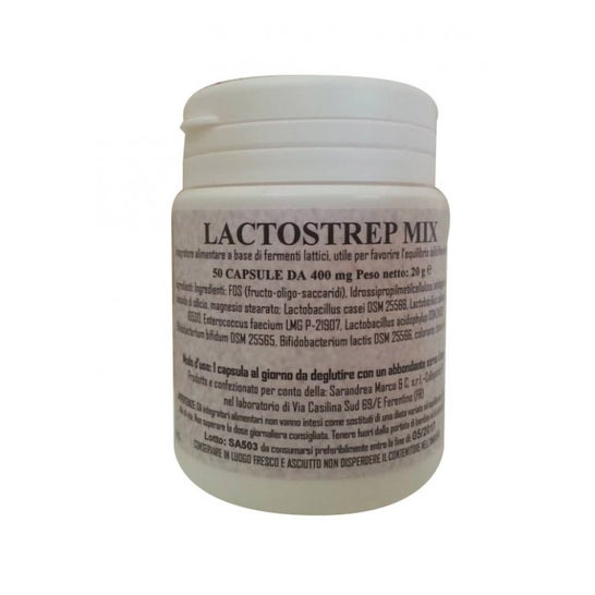Sarandrea Lactostrep Mix 400Mg 50caps