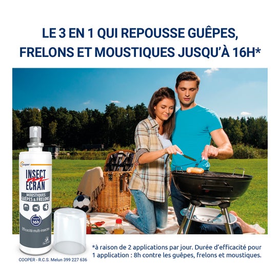Insect Écran Anti-Moustiques Guêpes & Frelon 100ml