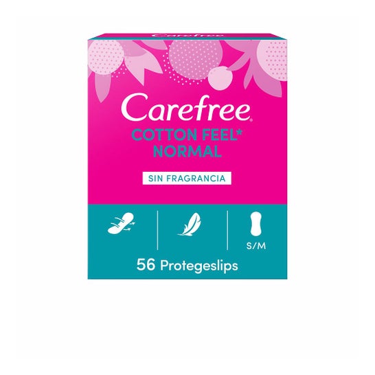 Carefree Carefree Cotton Protecteur Sans Parfum 56uts