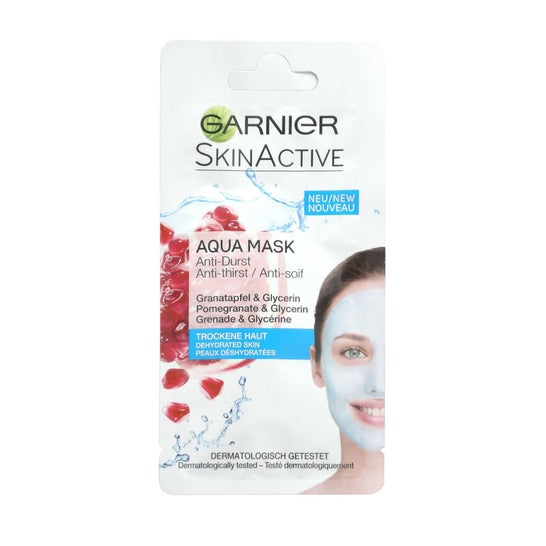 Garnier Skinactive Aqua Mask Anti Soif Grenade Glycérine 8ml
