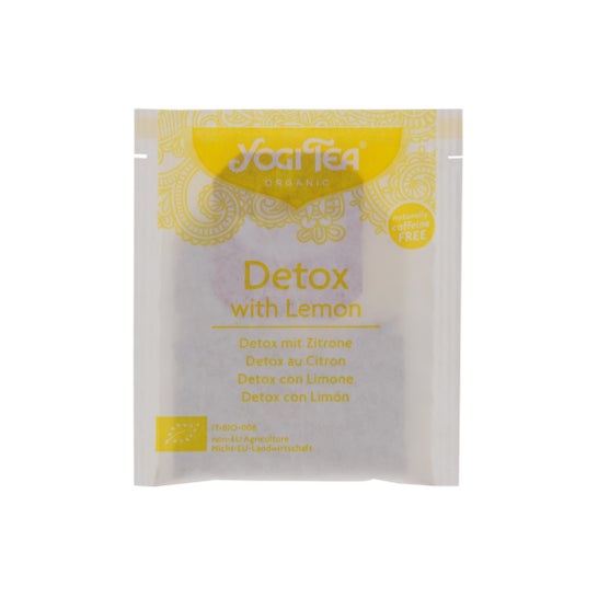 Yogi Thé désintoxique avec limon 17 bolsas