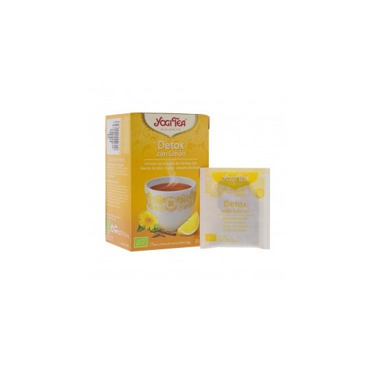 Yogi Thé désintoxique avec limon 17 bolsas