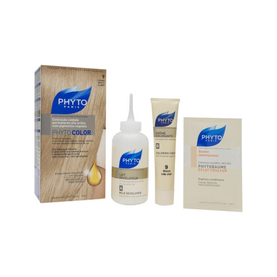 Phyto Phytocolor Couleur Soin 9 Blond Très Clair 1 kit