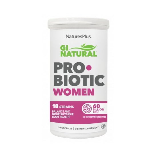 NaturesPlus GI Natural Probiotic Women 30 Gélules