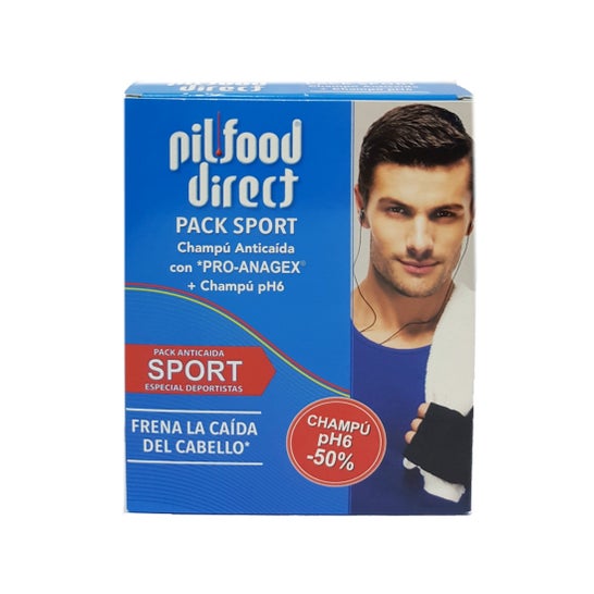 Pilfood Pack Anti-Chute Shampooing Sport 200mlx2