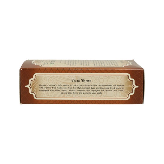 Radhe Shyam Henné Henné Marron foncé Prof Powder 100gr