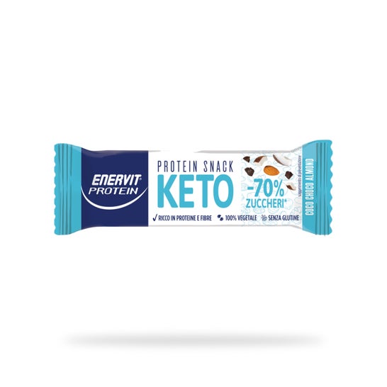 Enervit Protein Keto Snack Coco Chocolat Amande 35g