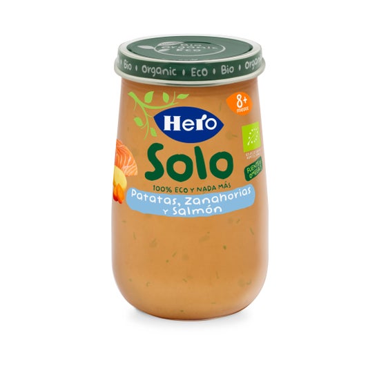 Hero Solo Pommes de terre carottes pommes de terre saumon 190g