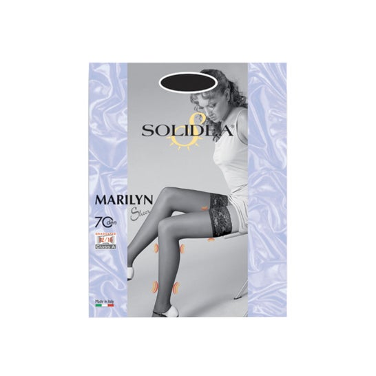 Solidea Marilyn 70den Bas Sheer Fumée 4 XL-L 1 Paire
