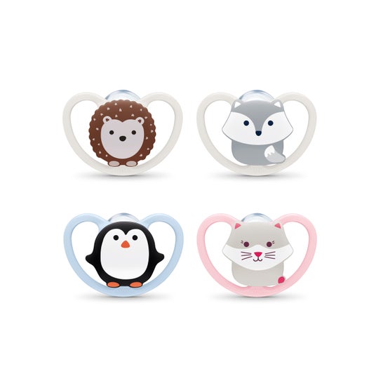 Nuk Soother Space 0-6 Silicone 1pc