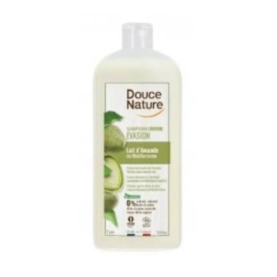 Douce Nature Shampooing-Gel à l'amande biologique 1L Douce Nature Shampooing-Gel à l'amande biologique 1L