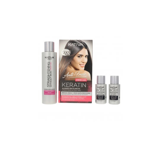 Kativa Keratin Anti-Frizz Alisado Sin Plancha Xtrem Care