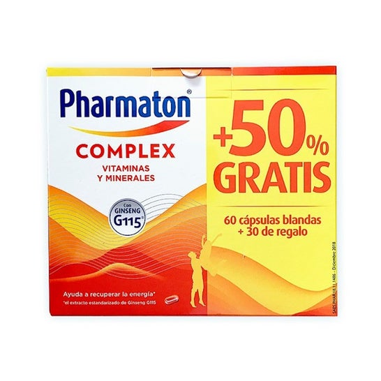 Pharmaton Complex Gingseng 100 Comprimés