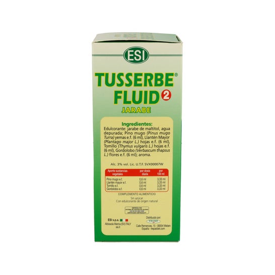 Tusserbe 2 Sirop fluide 180ml