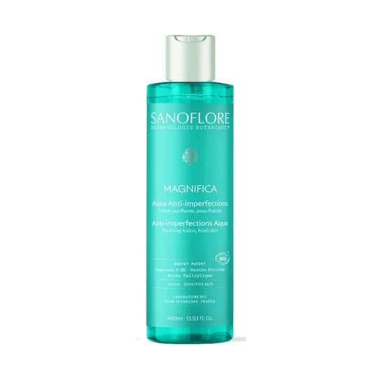 Sanoflore Aqua Magnifica Essence Botanique Perfectrice de Peau Bio 400ml
